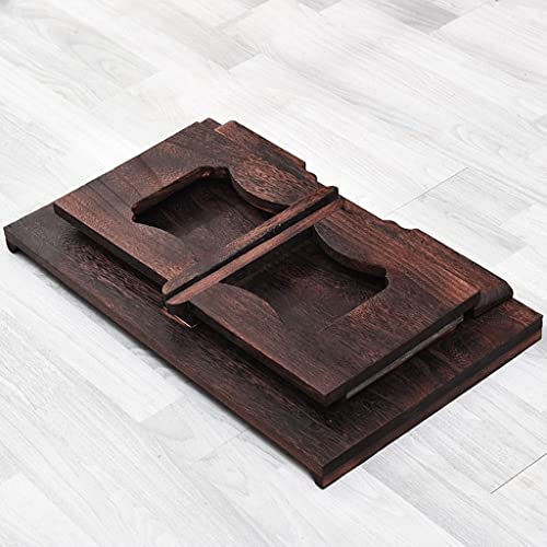 Table basse en bois de style japonais pour autel de méditation - 5
