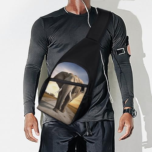 Mochila bandolera ligera para senderismo y viaje unisex miniatura 7