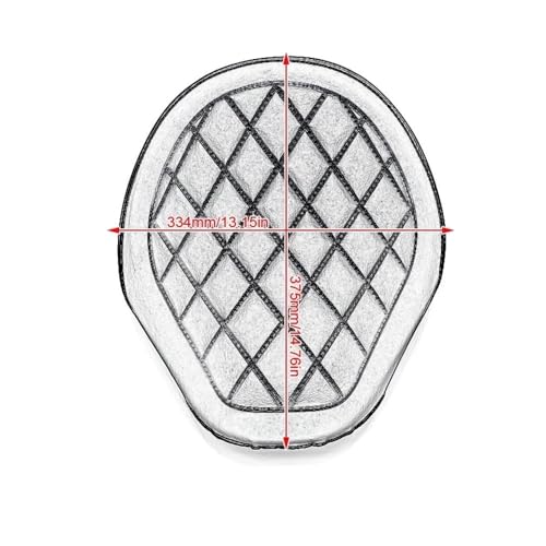 Funda para asiento Rebel CMX1100 ideal para rutas y viajes largos 5