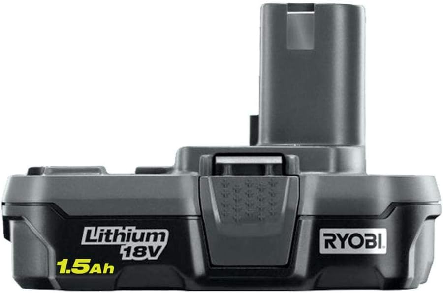 Ryobi 18-Volt ONE+ 1.5Ah Compact Lithium-Ion Battery