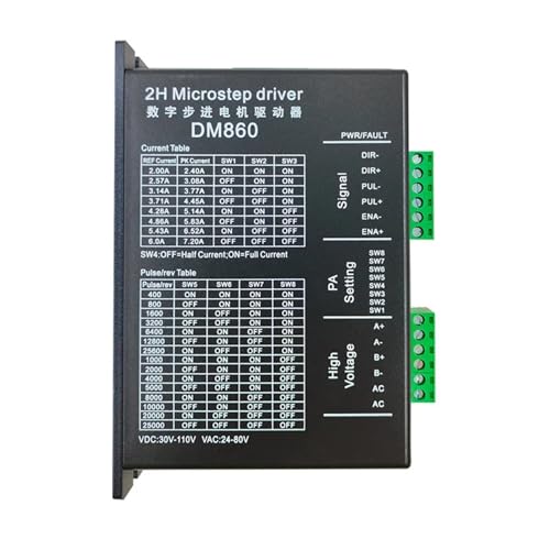 DM860 micropas pilotes de moteur pas à pas anti-vibration pour Nema34