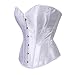 Grebrafan Clasico Corset Satén Corsés y Bustiers Mujer Talla Grande (EU(44-46) 4XL,...