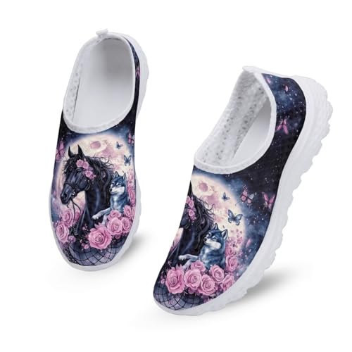 Image of Athletic Tennis Sneakers Road Road Running Shoes US 5.5-11.5 Slip On Shoes for Women