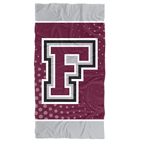 LOGOVISION Fordham University Beach Towel/Bath Towel, 30"x60" Logo Dots