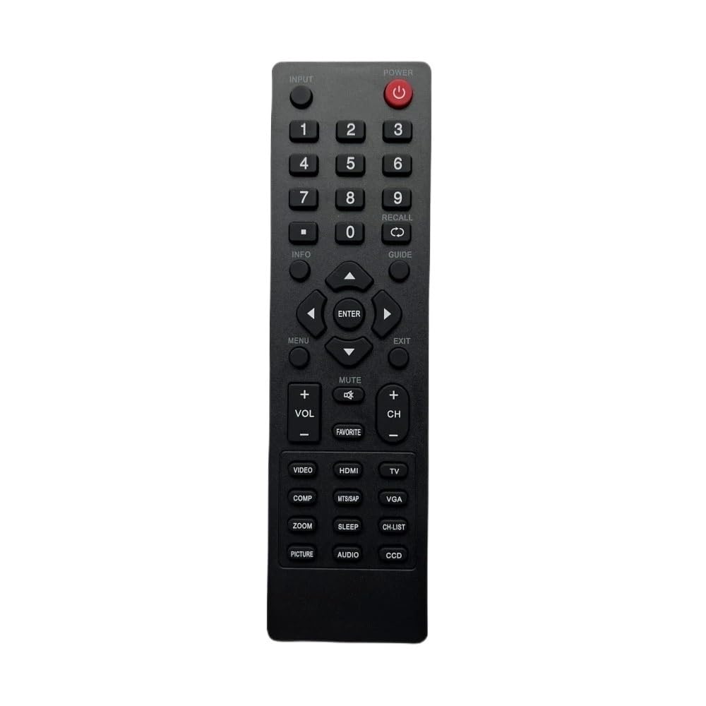 Nowy zamienny pilot zdalnego sterowania pasujący do telewizorów DYNEX DX-RC02A-12 DX-RC01A-13 DX-RC01A-12 RC-20-0B LCD LED Smart TV
