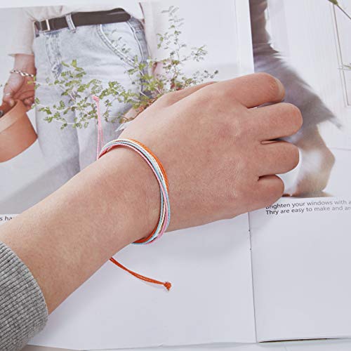 Women Adjustable String Bracelet Bohemian Braided Anklets Gifts for Girls3