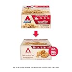 Atkins Peanut Butter Granola High Protein Bar, High Fiber , 16g Protein, 1g Sugar, 4g Net Carb, Keto Friendly, 12 Count - Image 2