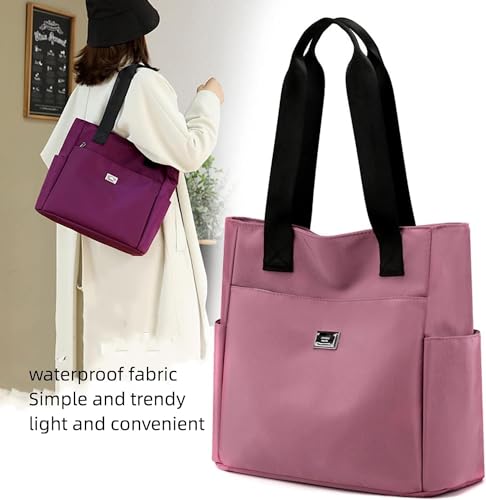 Lightweight Water repellent Nylon Shoulder Bag,Reposaltrust Bag,Travel shoulder bag Fashion Women Tote Shoulder Bag2