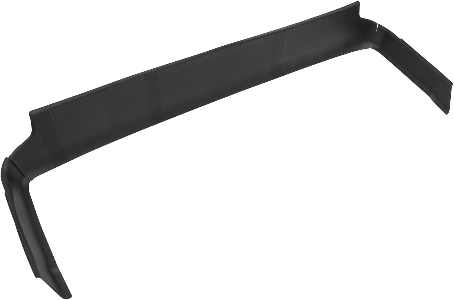 IKON MOTORSPORTS, Rear Under Seat Cover Anti Kick Pad Protector Compatible with 2020-2024 Tesla Model Y, Black TPE Waterproof Floor Liners Rear 2nd Row Car Foot Pad Interior Accessories