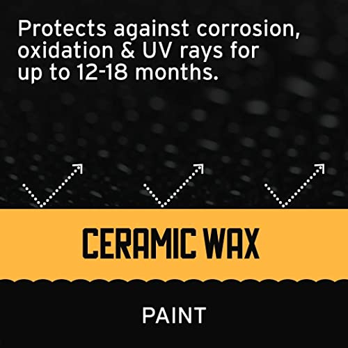 Ethos Ceramic Wax - Aerospace Coating Protection | Ceramic Polish And Top Ceramic Coat | Ceramic Car Coating | Slick, Hydrophobic Finish #TOP6