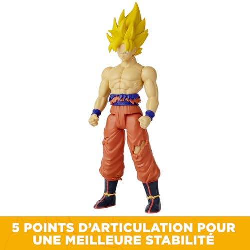 Figurine géante Super Saiyan Goku Battle Damage Ver. BANDAI Dragon Ball 30 cm - vue 9