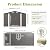 10 x 14 FT Outdoor Storage Shed, Large Metal Lockable Storage House with Air Vent, Clear Window Garden Tool Shed for Bicycles, Tools, Lawnmowers, Backyards, Patios, Lawns (10 x 14 FT)