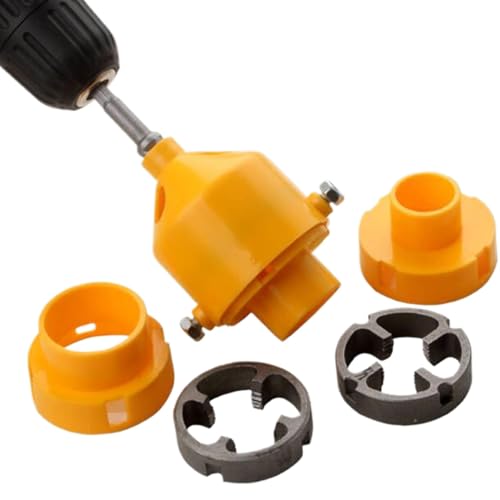 Effiziente Rohrverarbeitungs-Tools, PVC-Rohr, Wasserpfeife, Threading Device, Pfeife, Threading, Plumbing Tool, vielseitiges Pfeifengewinde-Set für Zuhause und Industrie, Plumbing Use