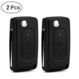 Kompatibel mit den Modellen von Funkschlüsselgehäusen für Peugeot 107 207 307 308 407 Citroen C2 C3 C4 C5 C6.