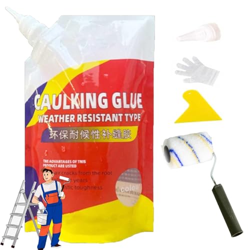 Pegamento líquido impermeable para reparación de grietas en concreto