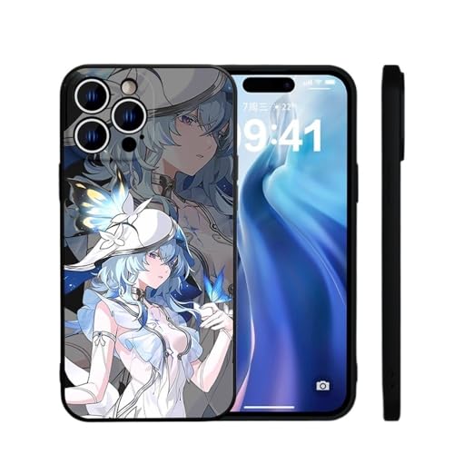 鳴潮 岸守り人 スマホケース 向けの IPhone 17 pro max 携帯カバー Air/16pro/15/14plus 対応 アニメ ソフトシェル 軽量 鮮明なプリント バンパー 柔らかい殻 良いタッチ 耐衝撃 全面保護(A16,IPhone 15)