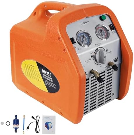 3/4 HP Refrigerant Recovery Machine, 110-120V 3/4HP, Refrigerant ...