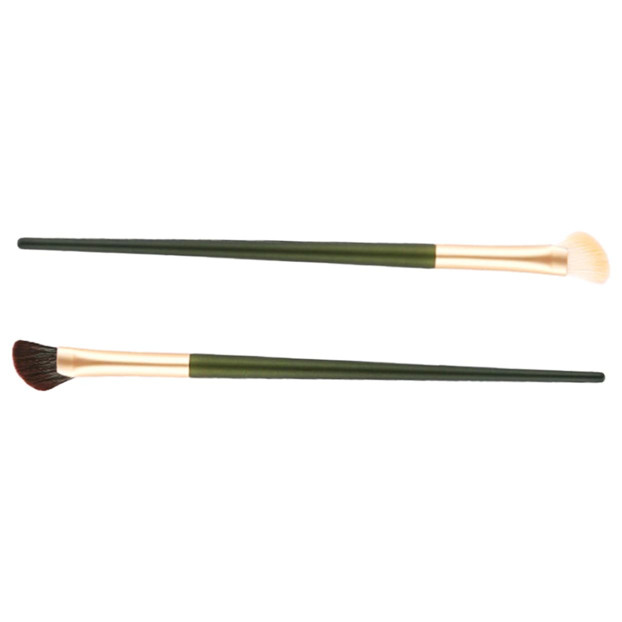 NOLITOY Nose Contour Brush 2pcs Women's Makeup Brushes Versatile Design Comfortable Grip for Levels