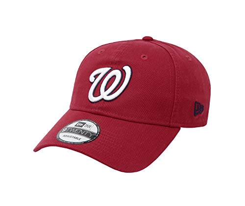 Gorra ajustable New Era Washington Nationals roja miniatura 1