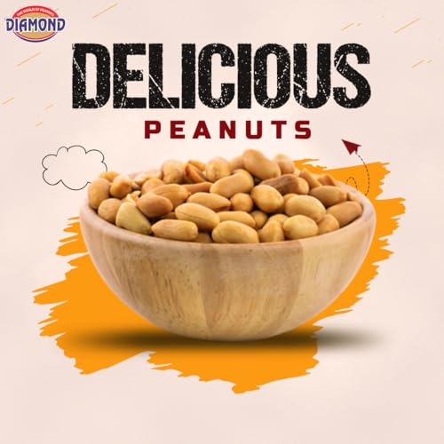 Image of Diamond Sing - Roasted Peanut (Khari Sing) with Husk, Roasted Groundnut 180 Gms | High Protein - Gluten Free Mungfali | Vacuum Packed Salted Singdana (Pack of 16) 180 Grams Each