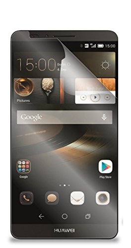 NOVAGO Compatible Huawei Mate 7 - Lot de 3 Films Protection écran Transparents Haute qualité Traitement Anti Rayure pour Huawei Ascend Mate 7