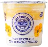 valespo tour aprile Caseificio Val d'Aveto, Yogurt colato all'arancia e zenzero, 150 g