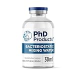 PhD Products Diluente batteriostatico - 30 ml - Soluzione di ricostituzione ultra pulita - Laboratorio UE