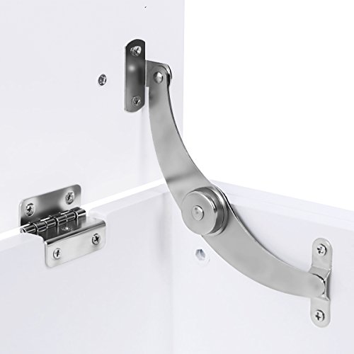 Bewishome Vanity Stool Bedroom Chair Makeup Vanity Bench With Upholstered Seat And Storage, White Fsd01M #TOP4