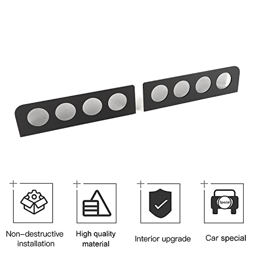 CheroCar for Jeep JL Rear Window Ventilation Panel External Accessories Compatible with 2018-2021 Jeep Wrangler JL by CheroCar - Used condition - Image 4