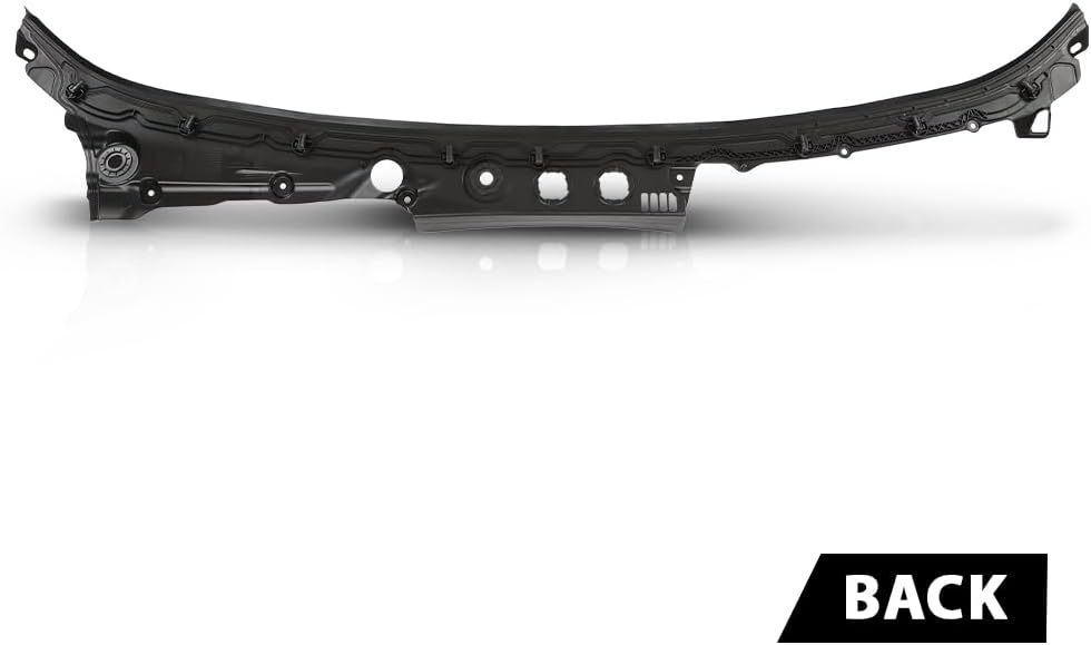 GRAND ORANGE Windshield Wiper Cowl Panel Cover Fit BMW 5 Series F10 F11 528i 535d 535i 550i xDrive M5 2011 2012 2013 2014 2015 2016 51717203124 Insert Panel Grille Top Wiper Cover