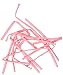 Pioneer Balloon Company 260Q Latex Balloons, Pink, Pack of 100 Balloons
