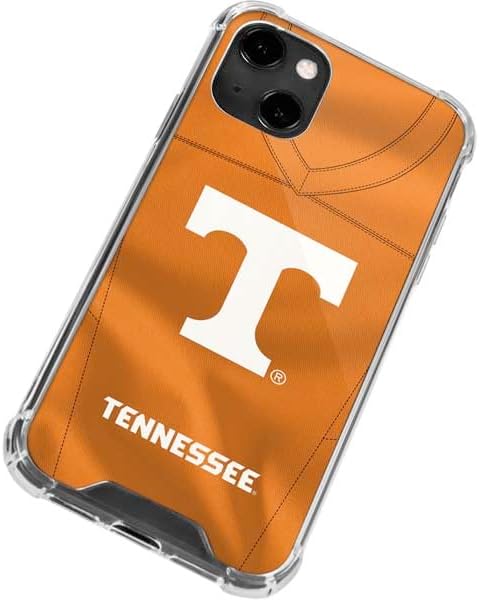 Skinit Clear Phone Case Compatible with iPhone 13 - Officially Licensed University of Tennessee Orange Jersey Design