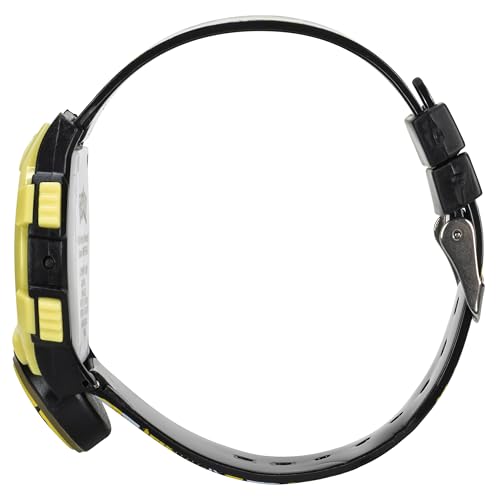 Accutime - Montre numérique à Quartz Pokemon pour Enfants avec écran LCD pour Enfants, Filles et Adultes, pour Tous Les âges, Noir et Jaune., Quartz numérique – vue 9