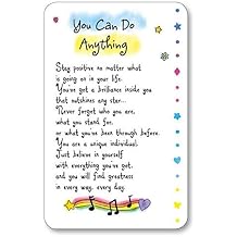 Blue Mountain Arts You Can Do Anything Keepsake Wallet Card WR606