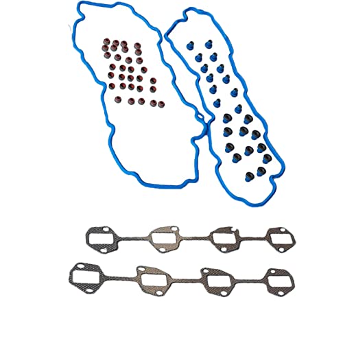 Image of Partsflow Head Gasket Bolts Set w / 0.037 inch Thick For Chevrolet Silverado 2500 Hd For Chevrolet Silverado 3500 For GMC Sierra 2500 HD Sierra 3500 6.6l 400cid V8 Diesel Ohv Turbocharged, 32V, Vin inch1, 2 inch