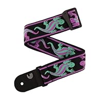 GUITAR STRAPS - Strap made with eco-leather ends, each strap is a big step toward sustainability. ADJUSTABLE: Adjustable from 35" to 59.5" long and 2" in width. MAXIMUM COMFORT: Provides maximum comfort for standing situations. SECURE YOUR GUITAR - S...