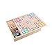 Gioco da tavolo Ludo Gioco da tavolo Ludo, 7 in 1 Play multi-funzione Play, set di giochi di strategia classica portatile, bambini tradizionali divertenti gioco di divertimento Puzzle per bambini Gioc