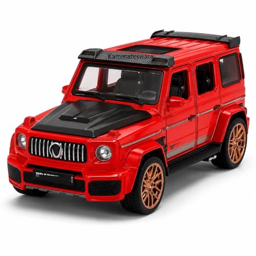 Image of Kammateswara Kids die cast car 1:32 Scale Model Metal Pullback Toy car with Openable Doors & Light Music(Random Color as per Stock) (B700)