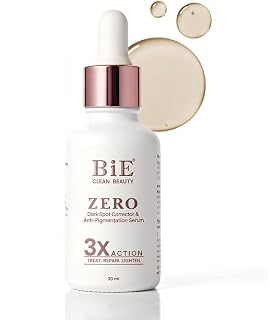 BiE Zero Dark Spot Corrector & Anti-Pigmentation Serum For Radiant Glow | Improves Skin Tone & Brightens | Unisex | For Al... Price In India