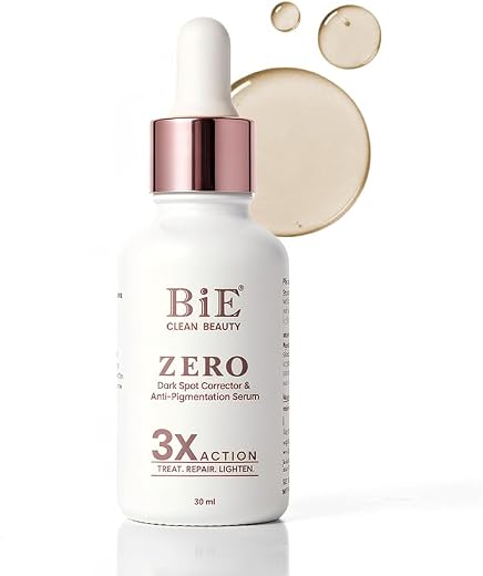 BiE Zero Dark Spot Corrector & Anti-Pigmentation Serum For Radiant Glow | Improves Skin Tone & Brightens | Unisex | For Al...