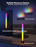 Govee RGBIC TV Light Bars, 38cm WiFi TV Backlight with Double Light Beads, Smart Lighting with Multiple Placement Options Suitable for 45-70inch Television, Work with Alexa and Google Assistant, Black - Image 8