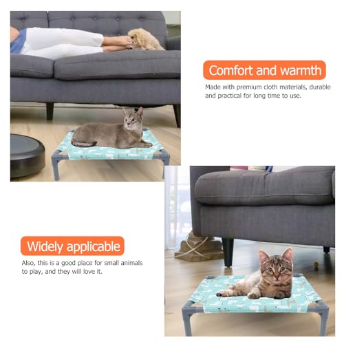 Lit chat suspendu respirant pour optimiser l'espace du salon - 6