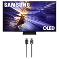 Samsung QN48S90FAEXZA 48 Inch 4K OLED Smart TV with an Austere 5S-4KHD2-2.5M V-Series 2.5m Premium 4K HDR HDMI Braided Cable (2025)