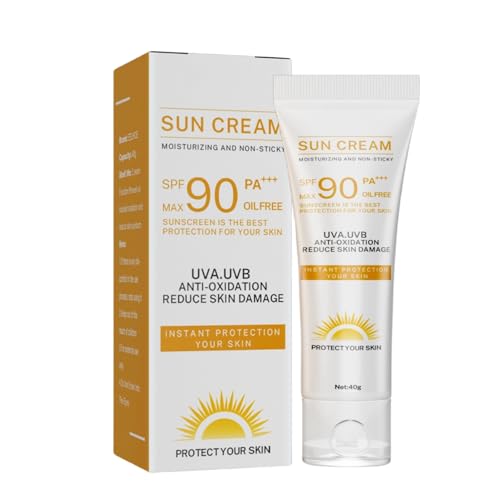 UVA-UVB-Schutz-Sonnenschutzlotion Wasserfester, Erfrischender, Feuchtigkeitsspendender Sonnenblocker für Männer und Frauen für Reisen, Outdoor-Aktivitäten