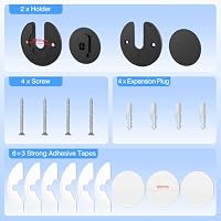 MoKo Tablet Wandhalterung, iPad Wandhalterung 2er Pack, 90° Drehbar – Ansicht 5