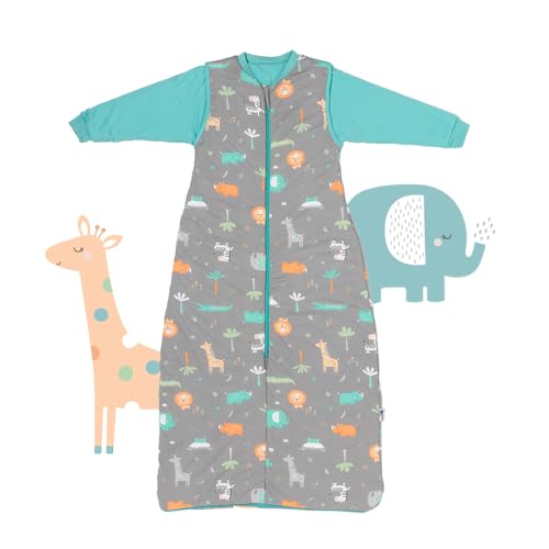 schlummersack Baby Kinder Schlafsack Ganzjahr 110 cm Safari