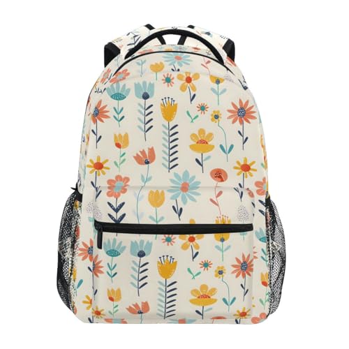 Sac à dos d'été vintage durable et grand volume pour étudiant actif