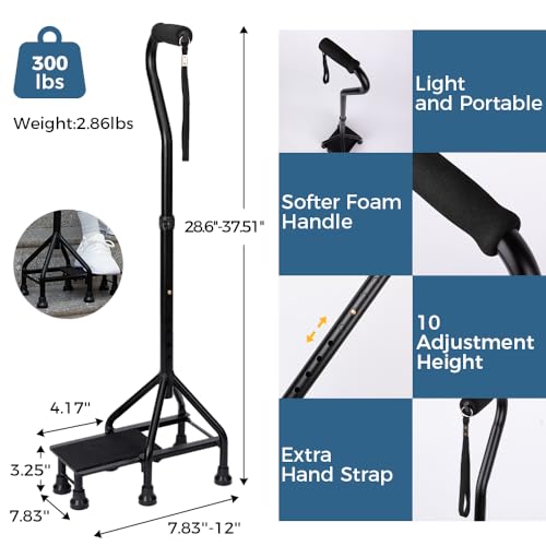 M Mingo Mmingo Adjustable Stair Climbing Assist Cane For Seniors thumb #3