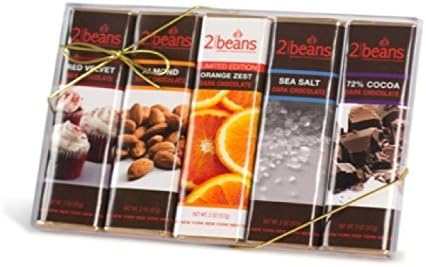 2beans 5 Chocolate Bar Gift Pack