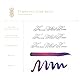 Ferris Wheel Press Fountain Pen Ink, FerriTales Collection, Tumbling Time Blue with Silver Shimmer and Red Sheen, 20ml